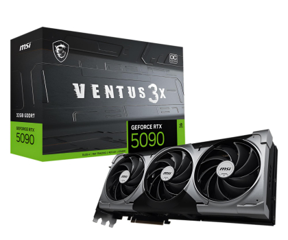 Karta graficzna MSI GeForce RTX 5090 Ventus 3X OC 32GB GDDR7 DLSS4